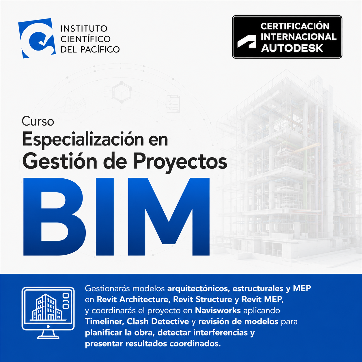 Curso Especialización en Gestión de Proyectos BIM