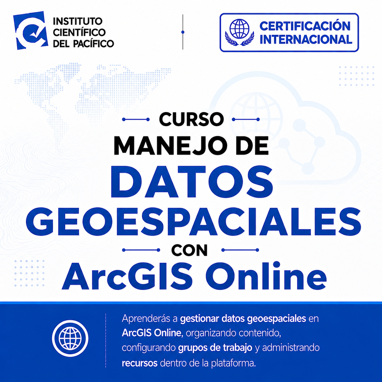 Curso Manejo de Datos geoespaciales con ArcGIS Online