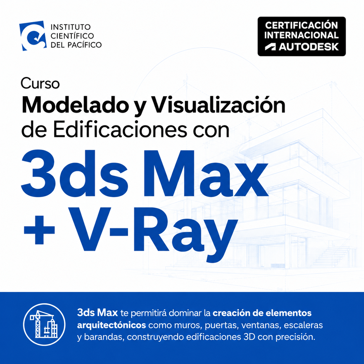 Curso Modelado y Visualización de Edificaciones con 3ds Max + V-Ray