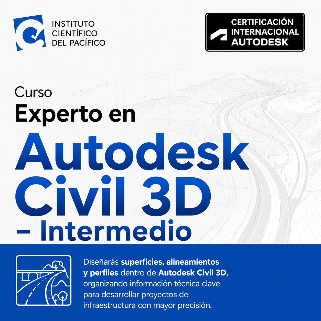 Curso Experto en Autodesk Civil 3D - Intermedio