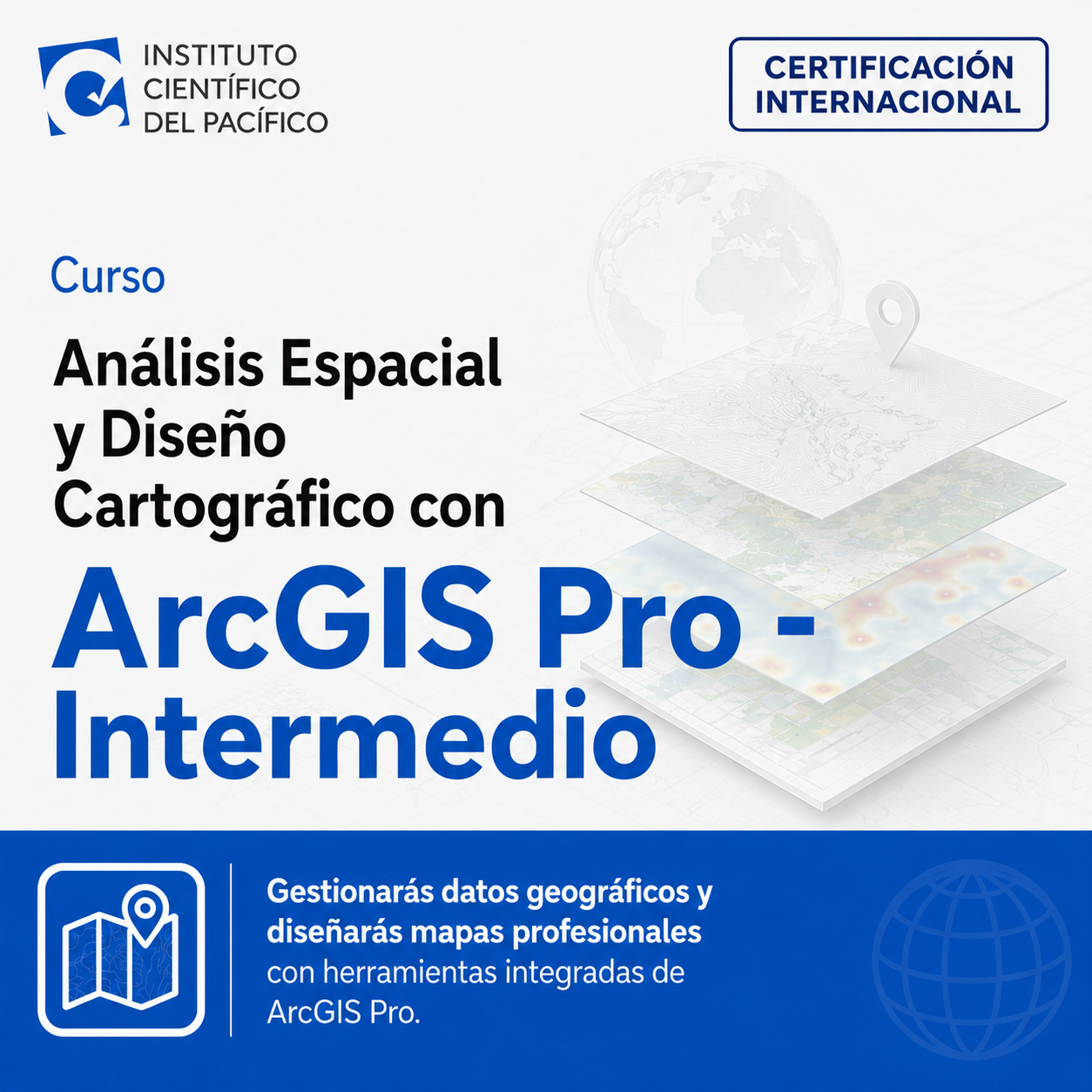 Curso Análisis Espacial y Diseño Cartográfico con ArcGIS Pro - Intermedio