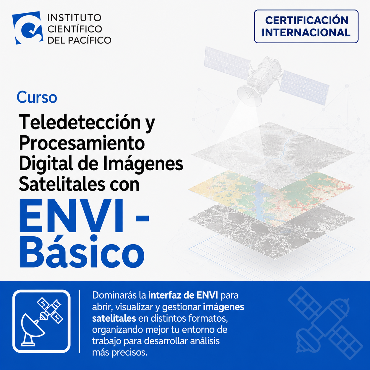 Curso Teledetección y Procesamiento Digital de Imágenes Satelitales con ENVI - Básico