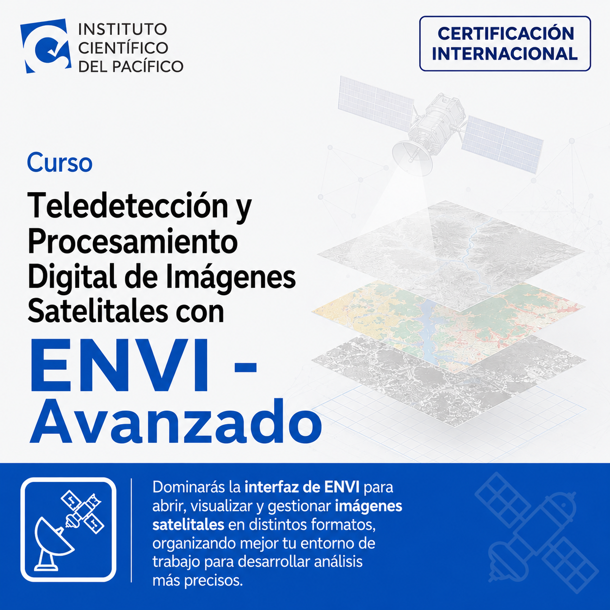 Curso Teledetección y Procesamiento Digital de Imágenes Satelitales con ENVI - Avanzado