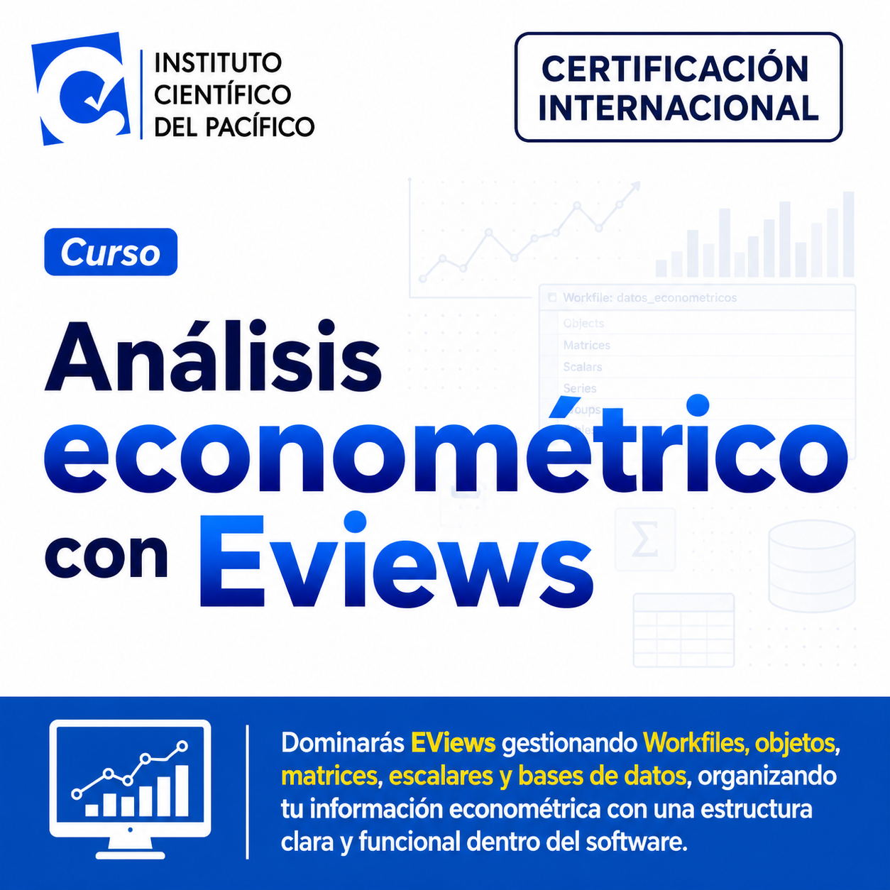 Curso Análisis econométrico con Eviews