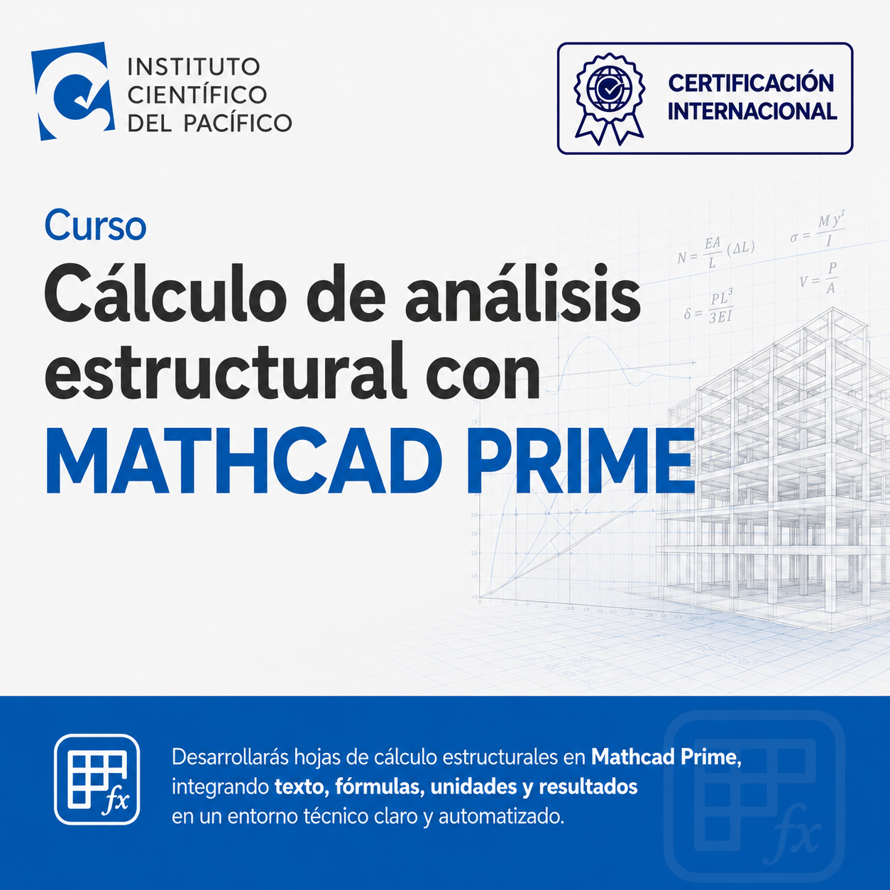 Curso Cálculo de análisis estructural con MATHCAD PRIME
