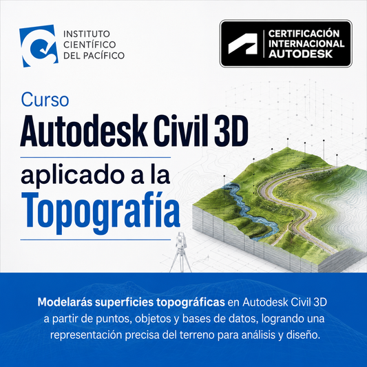 Curso Autodesk Civil 3D aplicado a la Topografía