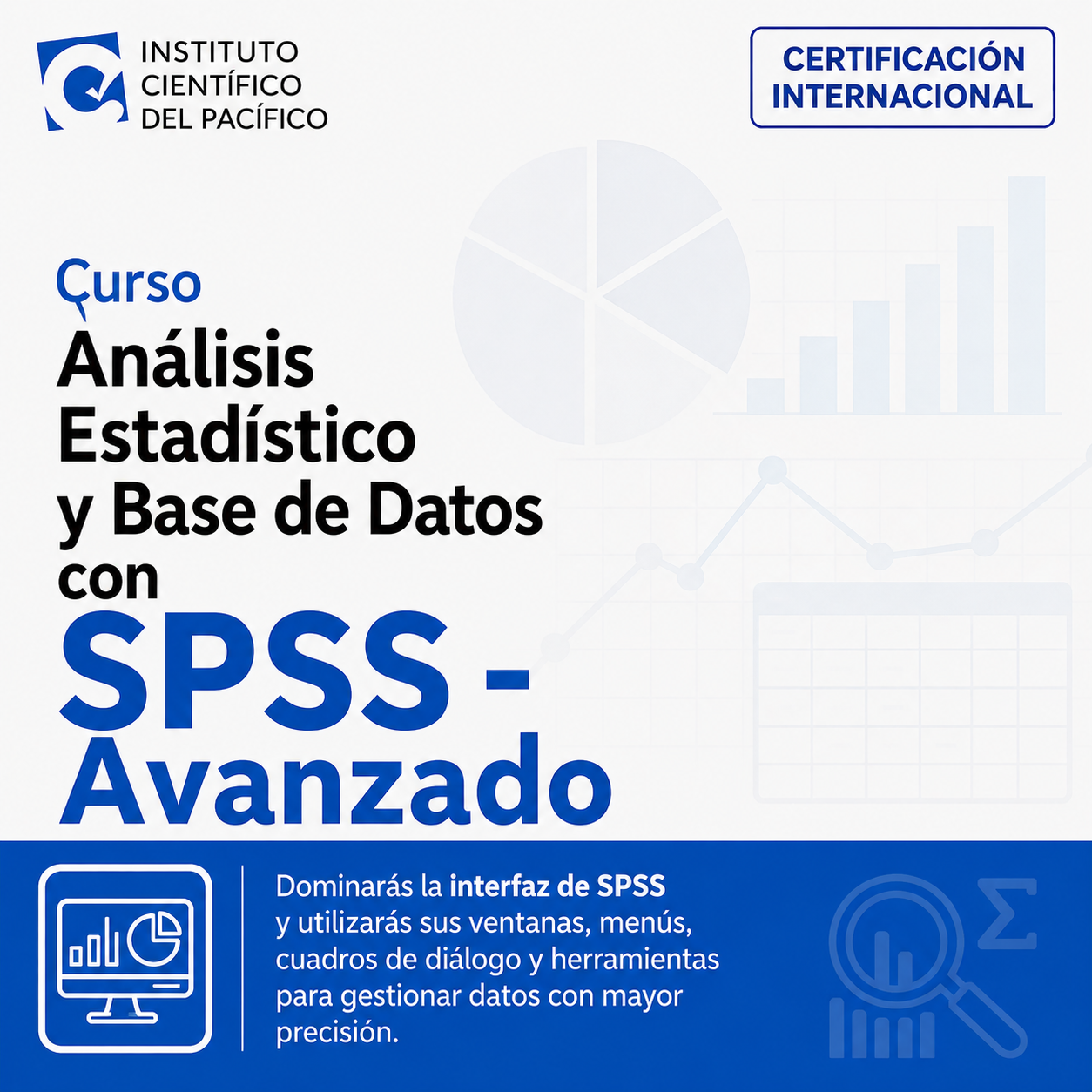 Curso Análisis Estadístico y Base de Datos con SPSS - Avanzado
