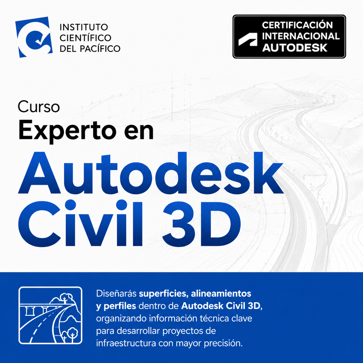 Curso Experto en Autodesk Civil 3D