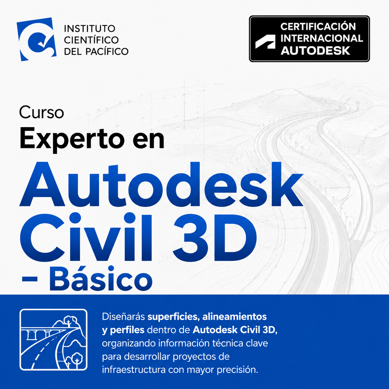 Curso Experto en Autodesk Civil 3D - Básico