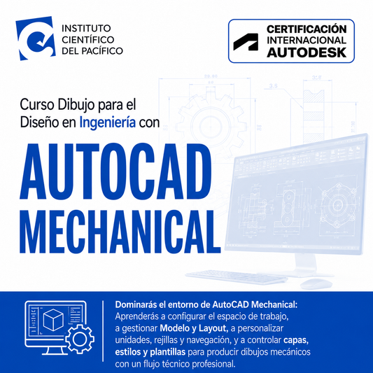 Curso Dibujo para el Diseño en Ingeniería con AutoCAD Mechanical