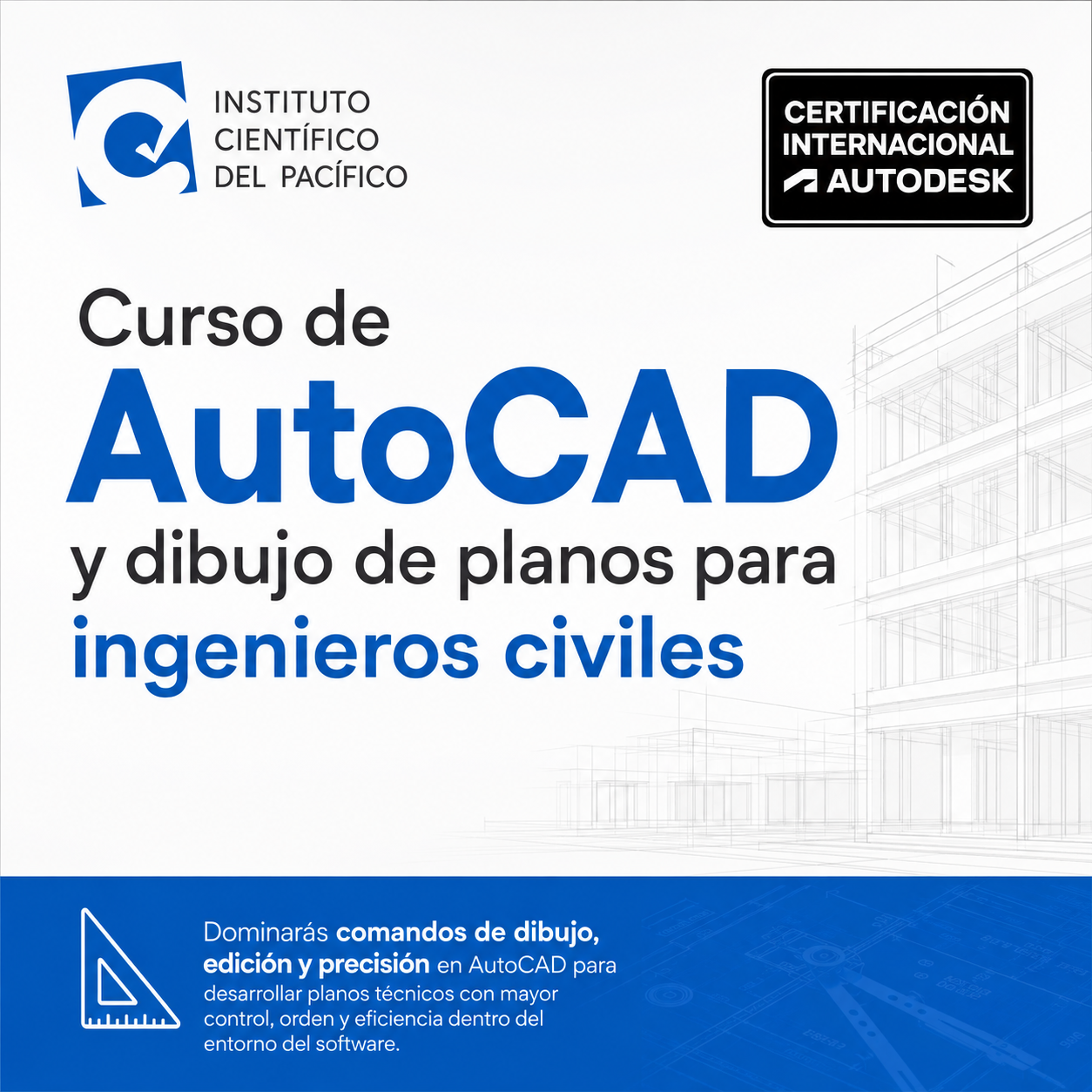 Curso de AutoCAD y dibujo de planos para ingenieros civiles