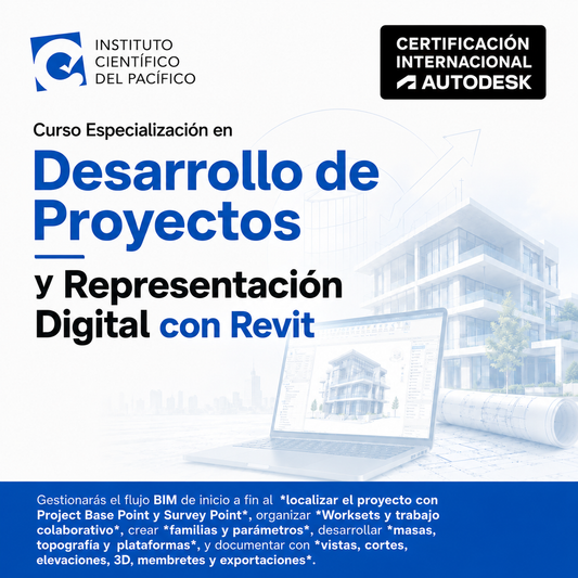 Curso Especialización en Desarrollo de Proyectos y Representación Digital con Revit