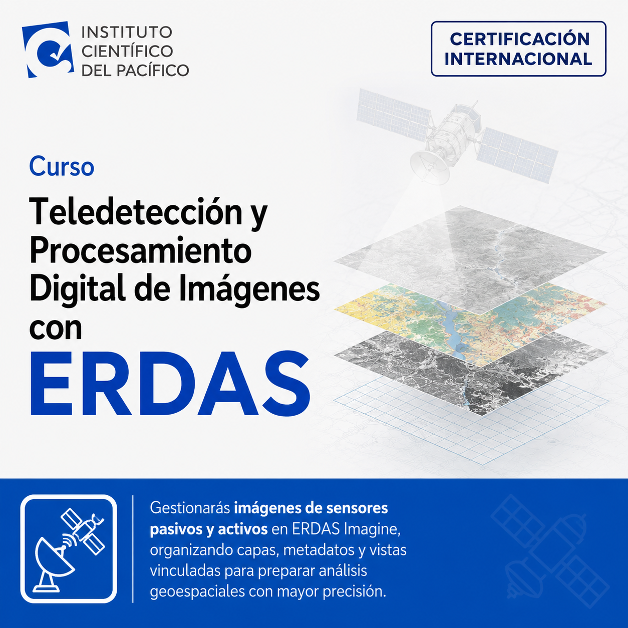 Curso Teledetección y Procesamiento Digital de Imágenes con ERDAS