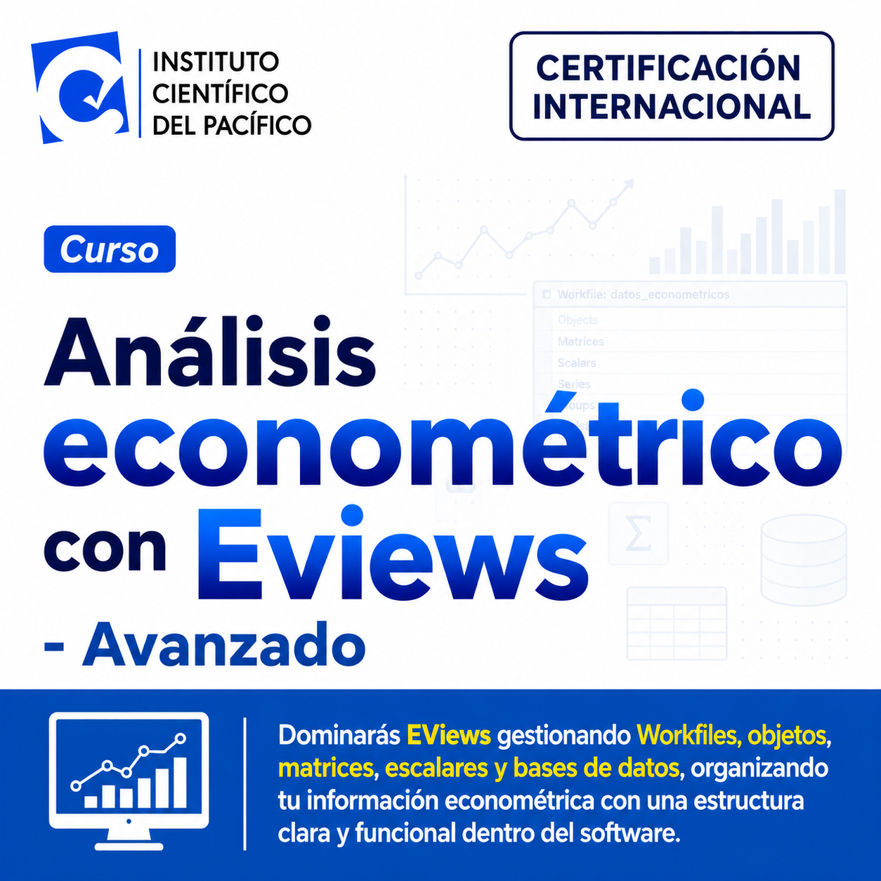 Curso Análisis econométrico con Eviews - Avanzado