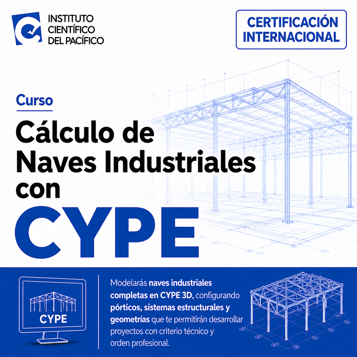 Curso Cálculo de Naves Industriales con CYPE