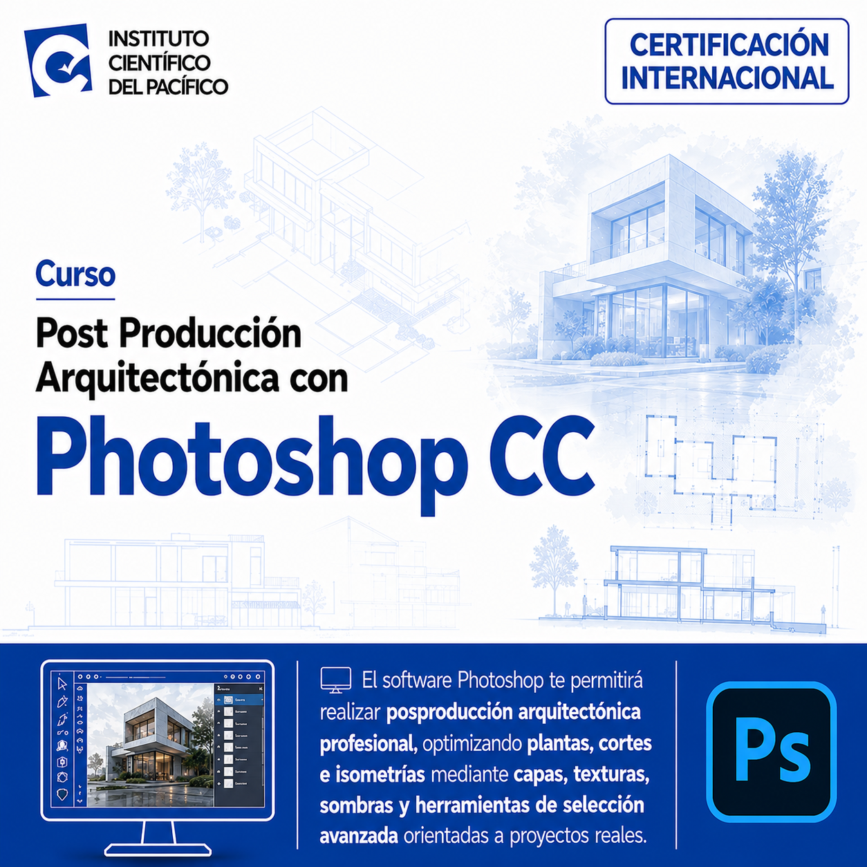 Curso Post Producción Arquitectónica con Photoshop CC
