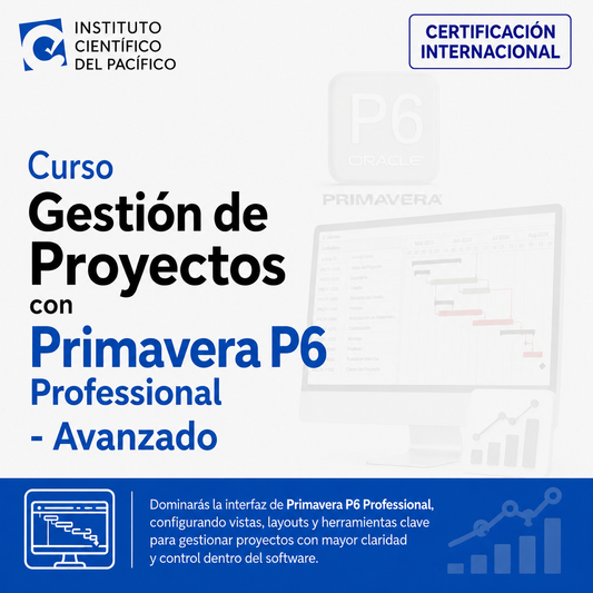 Curso Gestión de Proyectos con Primavera P6 Professional - Avanzado