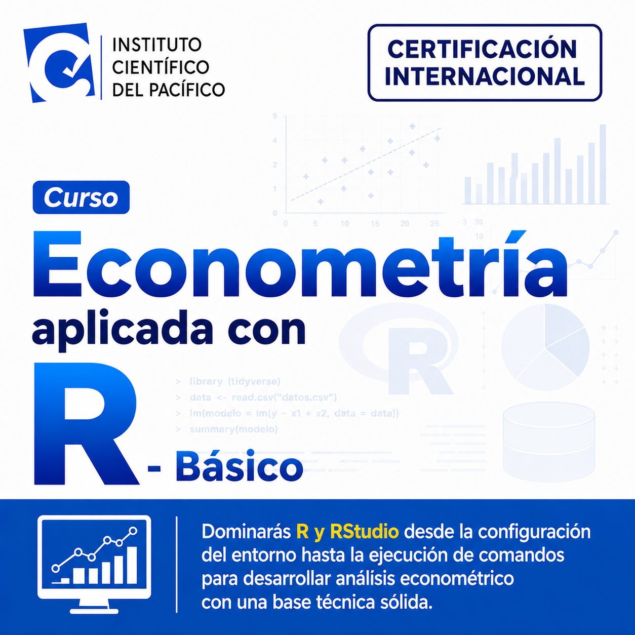 Curso Econometría aplicada con R - Básico