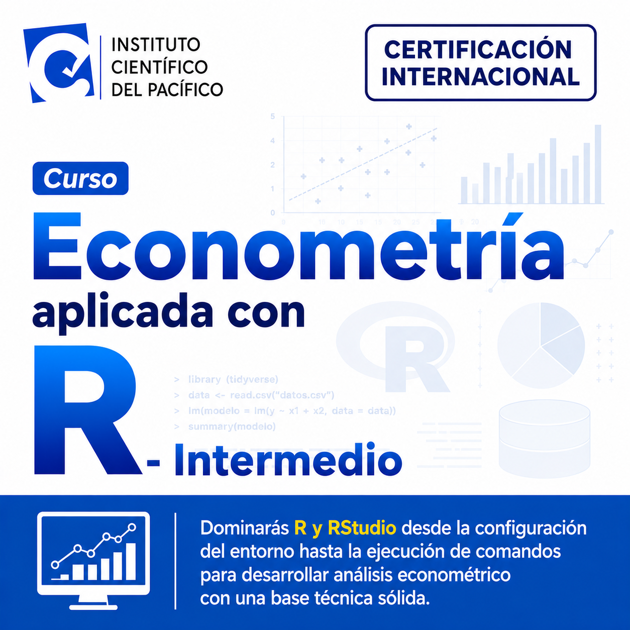 Curso Econometría aplicada con R - Intermedio