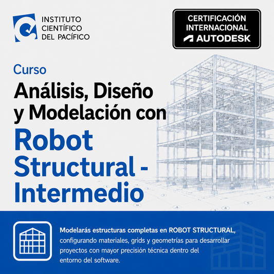 Curso Análisis, Diseño y Modelación con Robot Structural - Intermedio